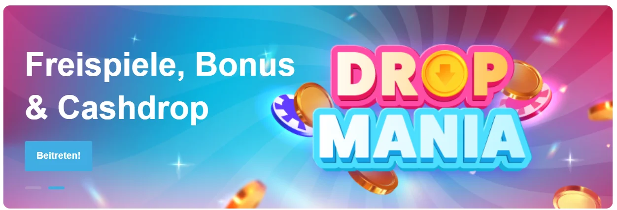 Evolve Casino banner