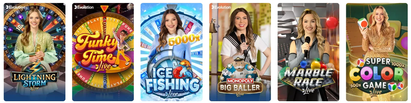 Evolve Casino Live-Casino